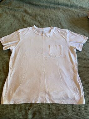 Nili Lotan Bradley Pocket Tee with pocket